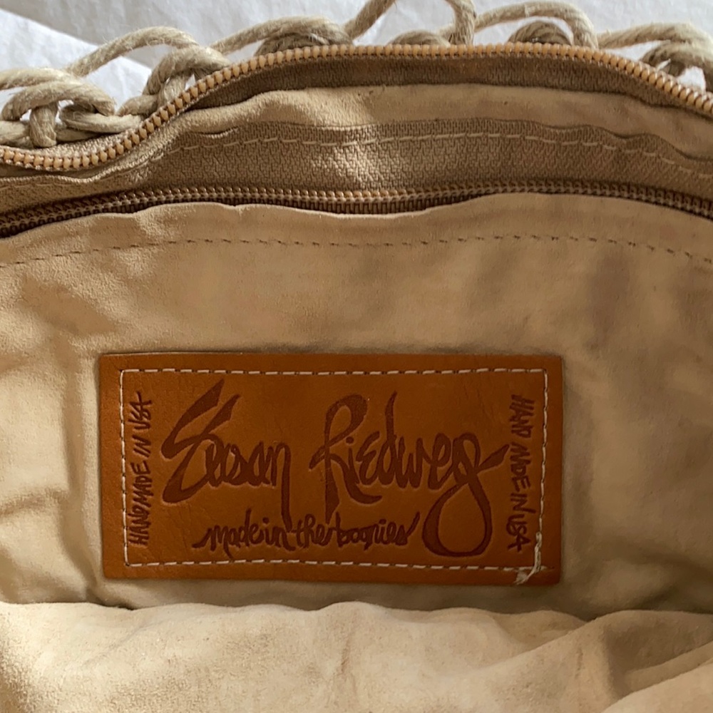 Designer jute purse